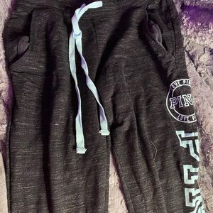 PINK sweatpants!!